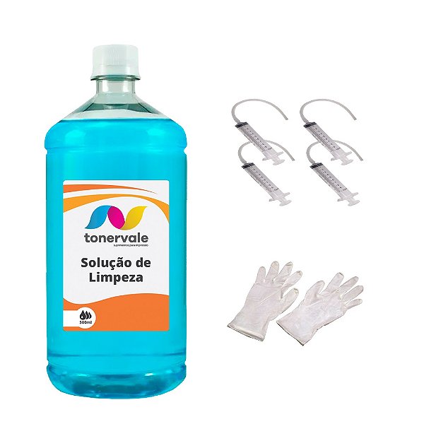 Solução de Limpeza Para HP 7610 7110 7612 7510 de 500ml