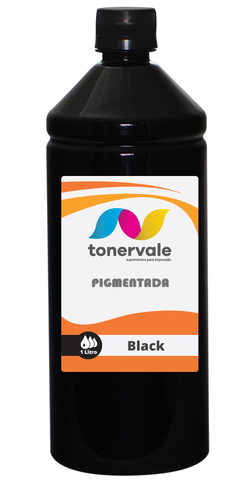 Tinta HP T520 T525 T530 711 BK Pigmentado 1 Litro