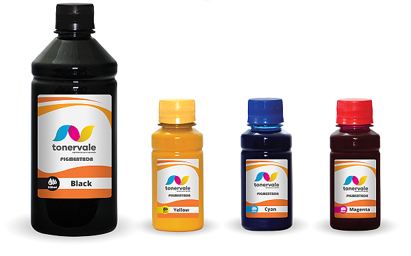 Kit 4 Tinta HP Pro 8218 954 800ml CMYK Pigmentado