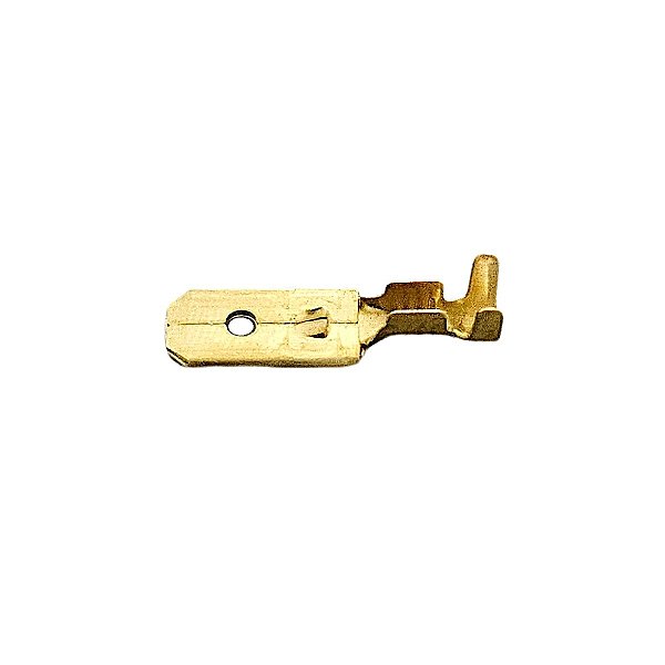 Terminal Faston Macho 6,3mm Com Trava