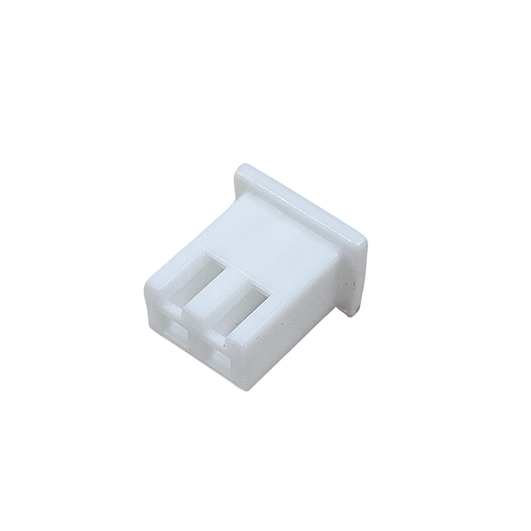 Conector JST XH Passo 2,5mm 2 vias para Terminal Fêmea
