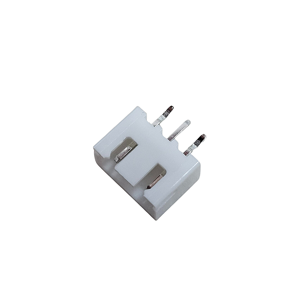 Conector JST XH Passo 2,5mm 3 vias Header 180°