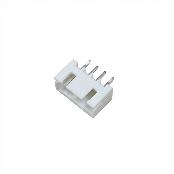 Conector JST XH Passo 2,5mm 4 vias Header 180°