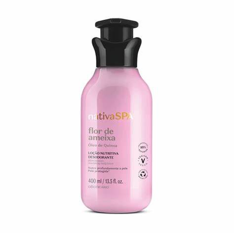 Loção Hidratante Desodorante Corporal Nativa SPA Flor de Ameixa - 400ml
