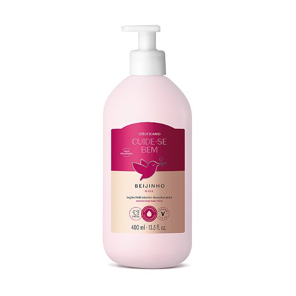 Loção Hidratante Desodorante Corporal Cuide-se Bem Beijinho 400ml
