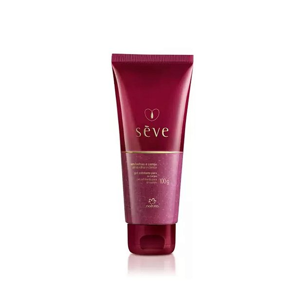Gel Esfoliante para o Corpo Sève Amêndoas e Cereja - 100 ml