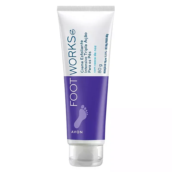 Footworks Creme Esfoliante Intensivo Tripla Ação p/ Pés - 80g