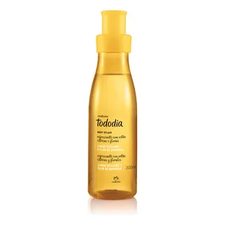 Body Splash Desodorante Colônia Tododia Limão Siciliano e Flor de Gardênia - 200 ml