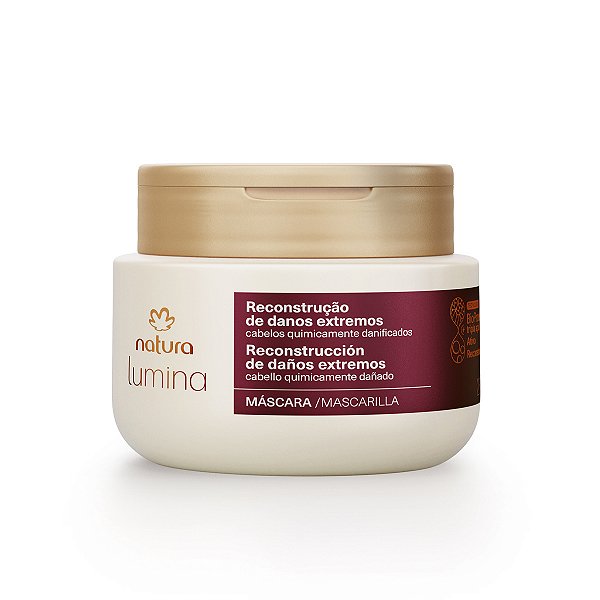 Máscara Regeneradora Reconstrução de Danos Extremos Lumina - 250ml