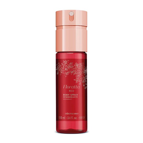 Body Spray Desodorante Floratta Red - 100ml