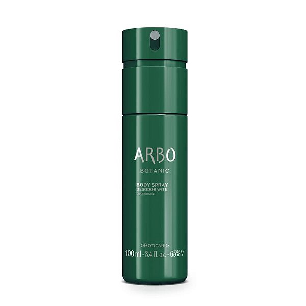 Body Spray Desodorante Arbo Botanic - 100ml