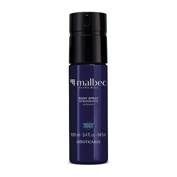 Body Spray Desodorante Malbec Ultra Bleu - 100ml