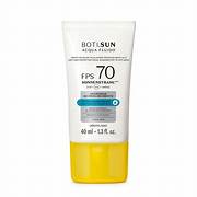 Protetor Solar Facial Antissinais FPS 70 BOTI.SUN Acqua Fluido - 40ml