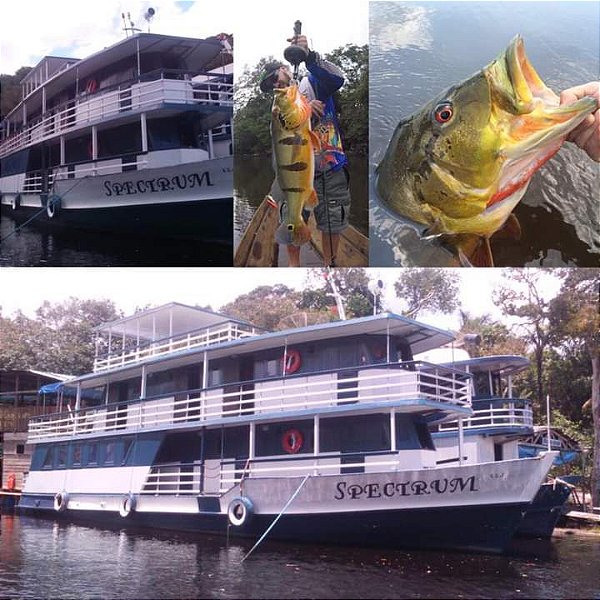 Barco hotel Spectrum (30 pessoas)