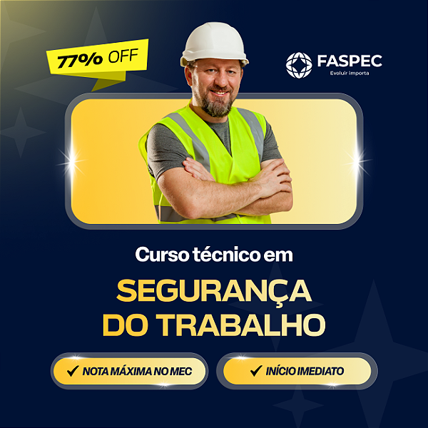 Curso Técnico em Segurança do Trabalho EaD