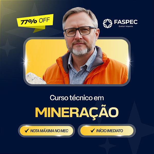 Curso Técnico em Mineração EaD