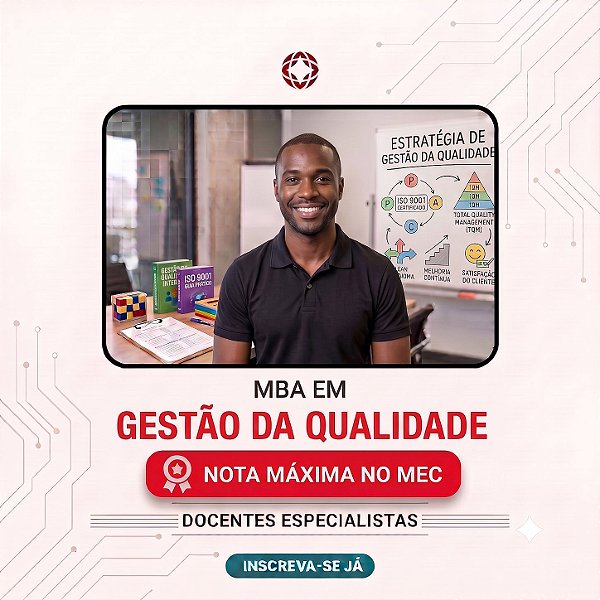 MBA Gestão da Qualidade EaD