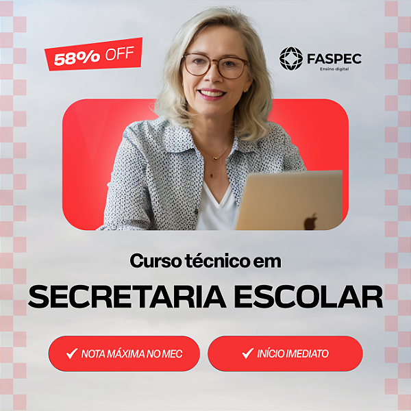 Curso Técnico em Secretaria Escolar EaD