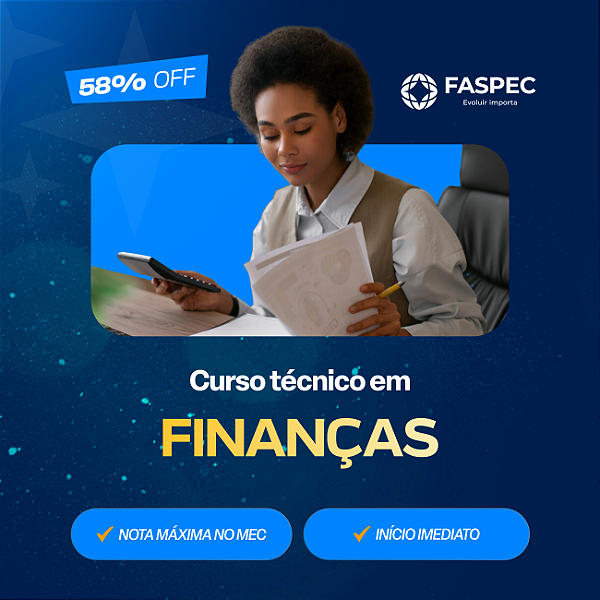 Curso Técnico em Finanças EaD