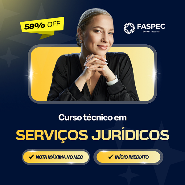 Curso Técnico em Serviços Jurídicos EaD