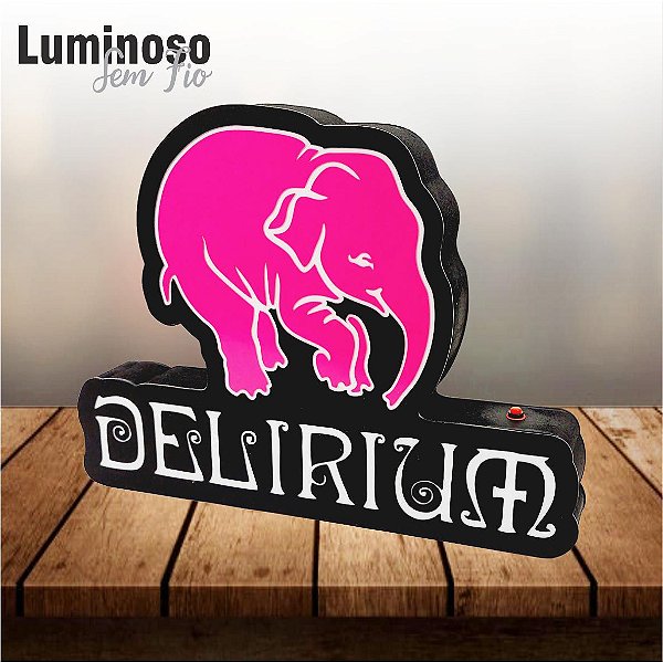 LUMINOSO A PILHA DELIRIUM