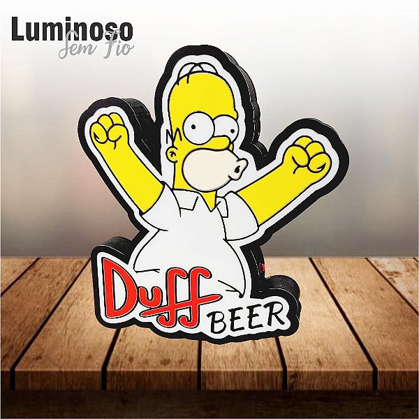 LUMINOSO A PILHA DUFF