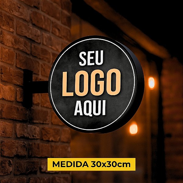 LUMINOSO PERSONALIZADO DUPLA FACE