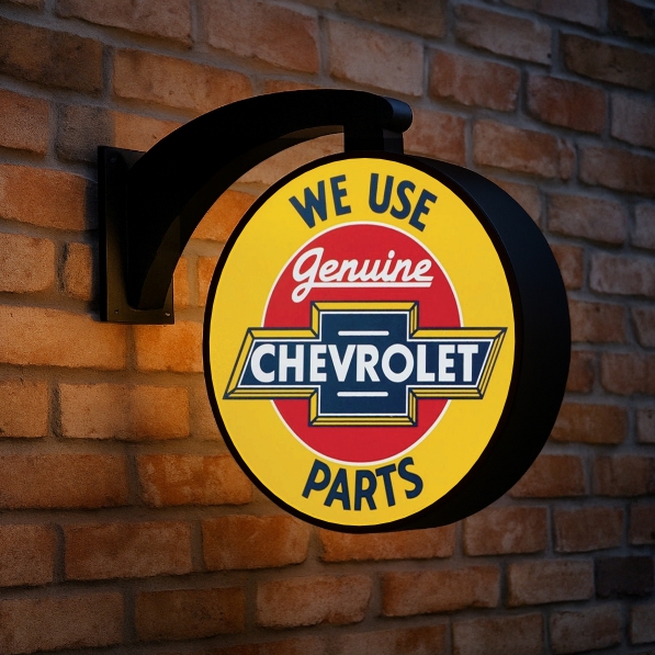 Luminoso Dupla Face Chevrolet