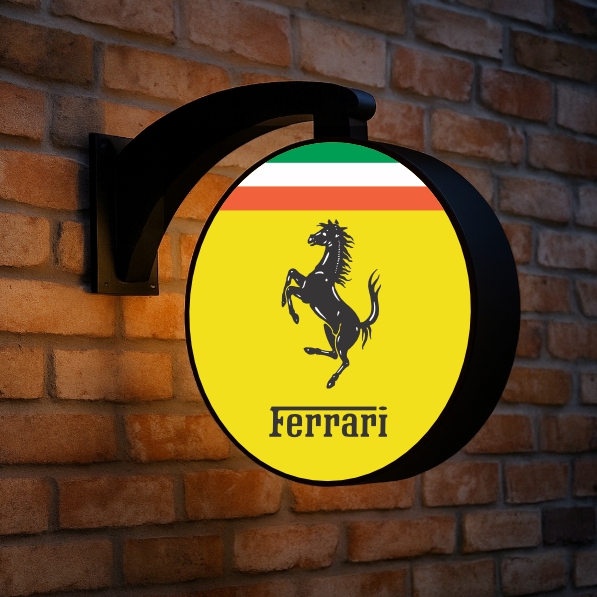 Luminoso Dupla Face Ferrari