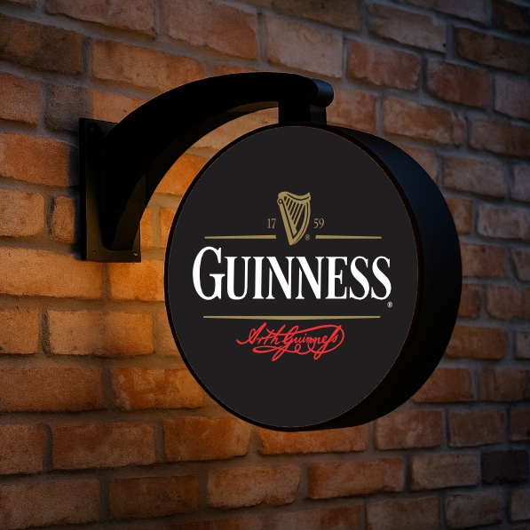 Luminoso Dupla Face Guinness