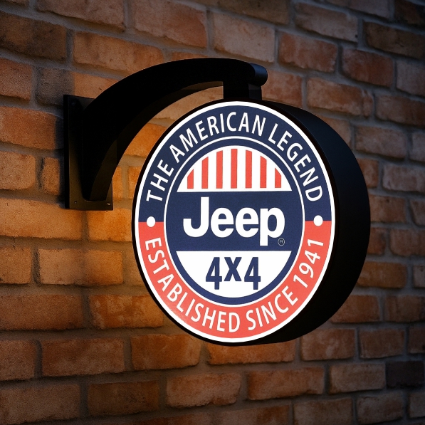 Luminoso Dupla Face Jeep