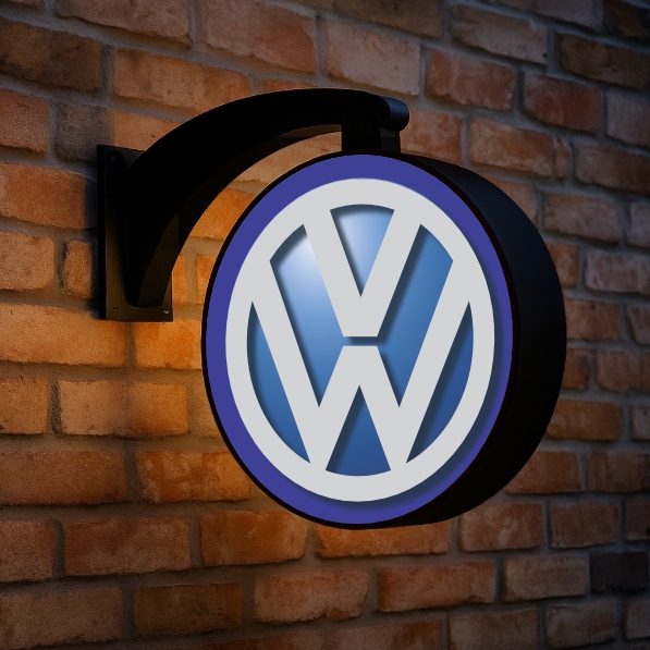 Luminoso Dupla Face Volkswagen