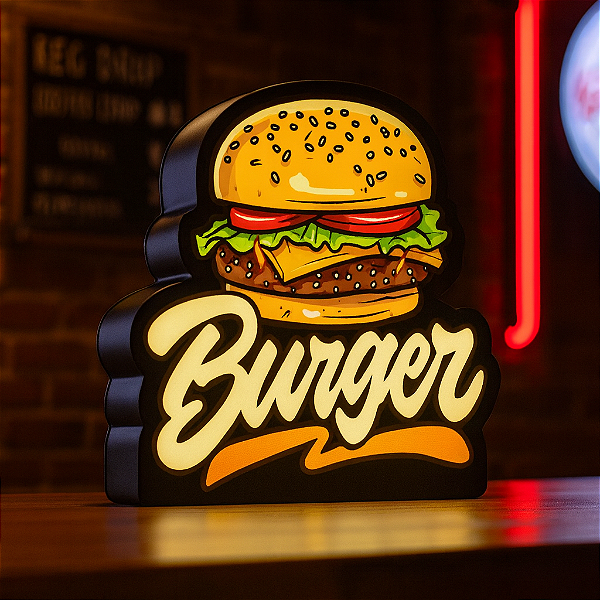 LUMINOSO MESA BURGUER