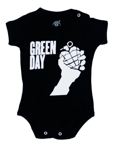 Body De Bebe Temático Mesversario ( Green Day )