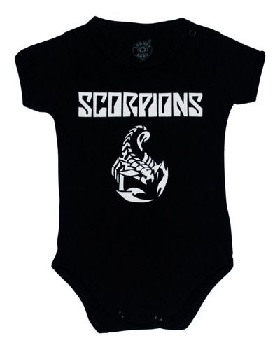 Body De Bebe Temático Mesversario ( Scorpions )