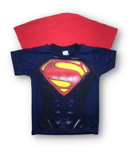 Camiseta Infantil Personagens-super Heróis - Super Homem
