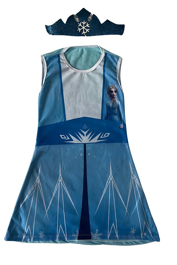 FANTASIA VESTIDO INFANTIL FROZEN