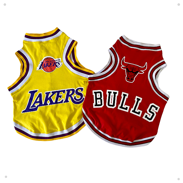 Roupa de Pet Regata - Porte Medio/Grande - NBA