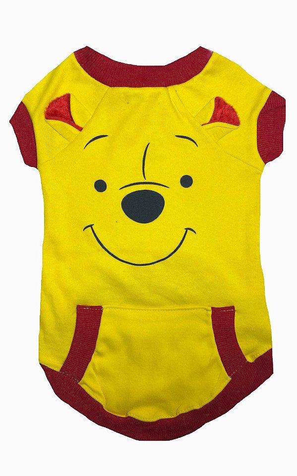 Roupa Pet Bolso Pooh
