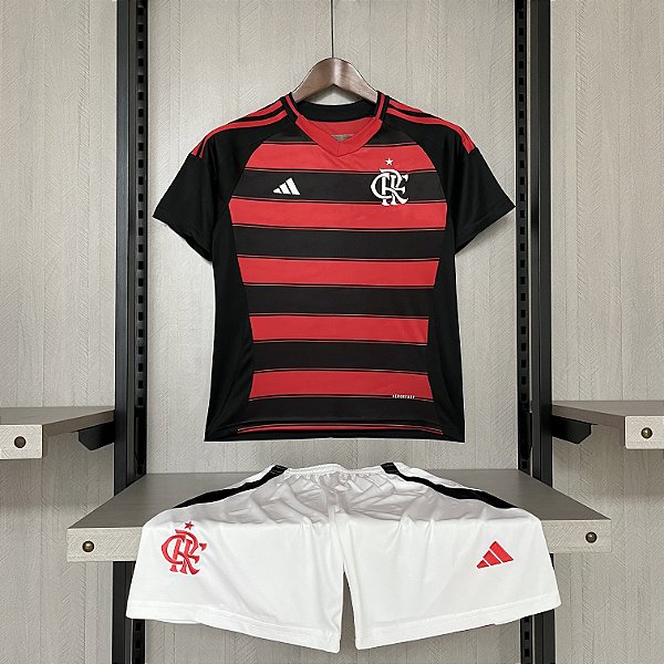 Camisa Infantil Flamengo Home 2025/26