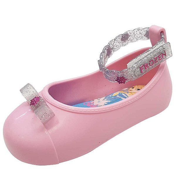 Sapato Boneca Baby Frozen - Rosa