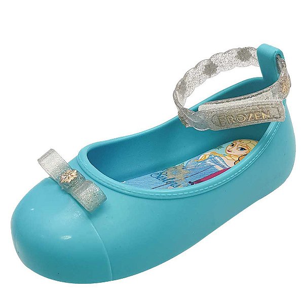 Sapato Boneca Baby Frozen - Azul