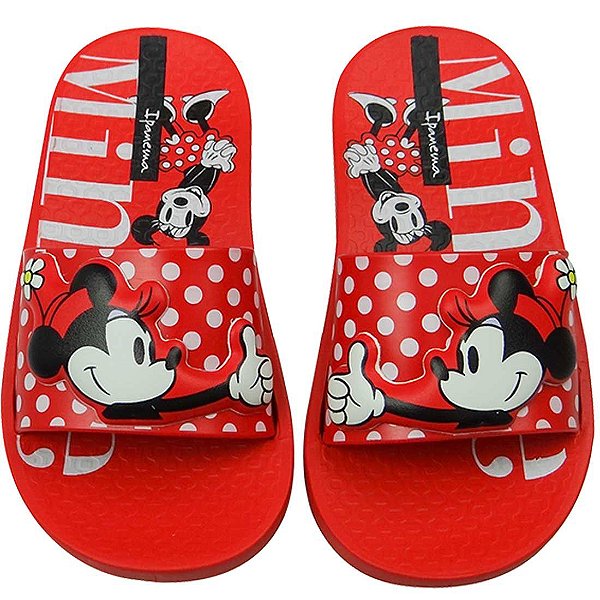 Slide Ipanema Disney Mickey - Vermelho