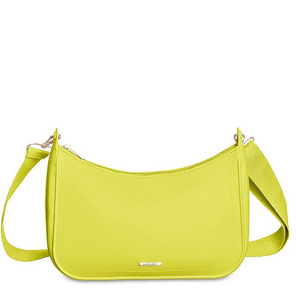 Bolsa Petite Jolie Smile PJ10403 - Verde Limão e Ouro