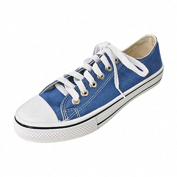 Tênis Sarja Star Feet - Jeans Azul