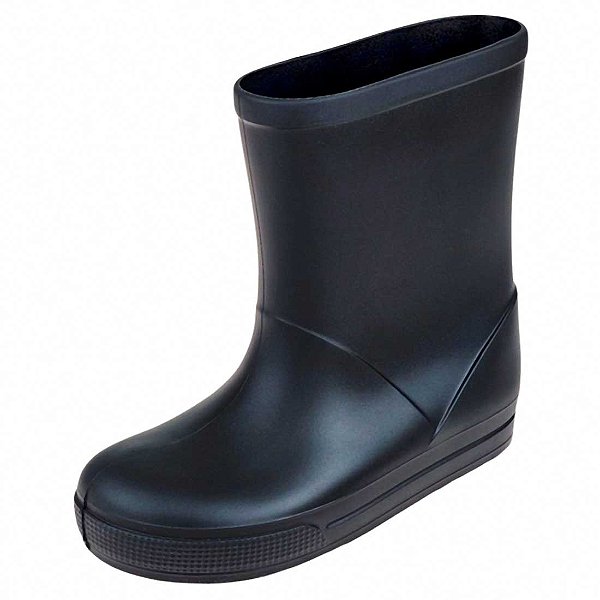 Bota Galocha Infantil Fosca - Preta
