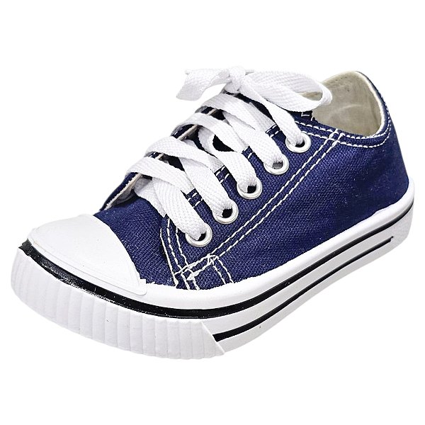 Tênis Infantil Básico Escolar - Azul