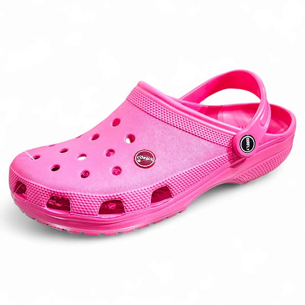 Babuch Clog Adulto Baixo - Pink (Forma Grande)