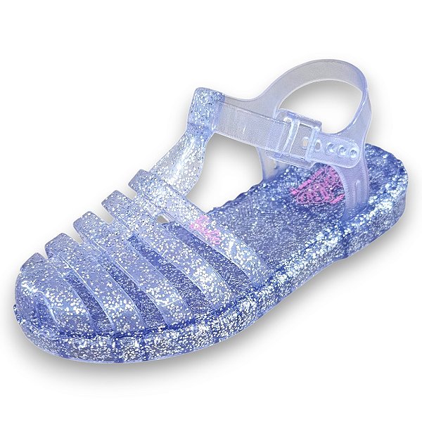 Sandália Infantil Barbie Duo Aranha - Vidro Glitter