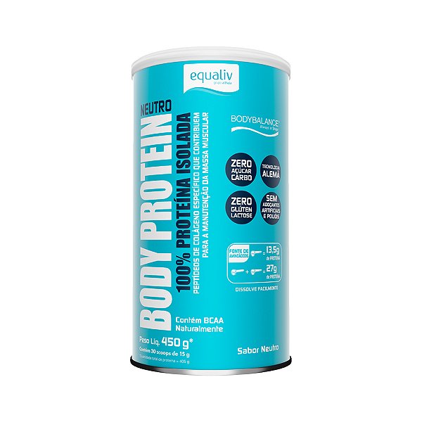 Body Protein Neutro - 450g - Equaliv
